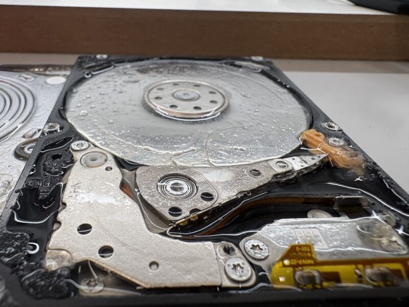 Hard Drive from water damaged Olex fishing PC