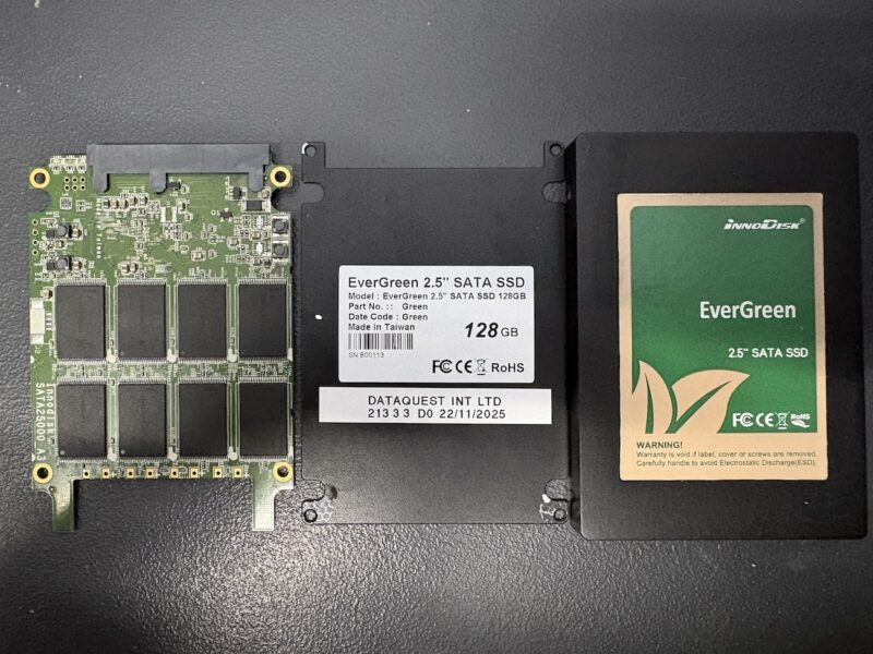 InnoDisk EverGreen SSD from Sunken fishing boat